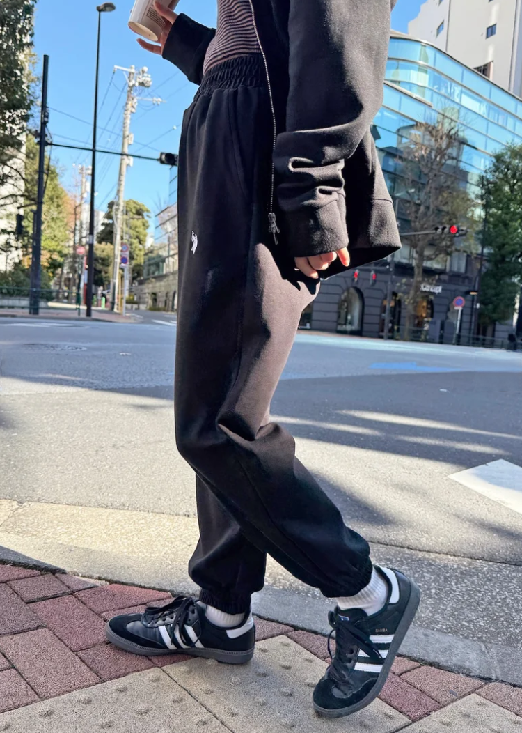 🌟售完即止🌟 日本直送U.S. POLO ASSN Classical One-Point Logo Double-Faced Sweatpants