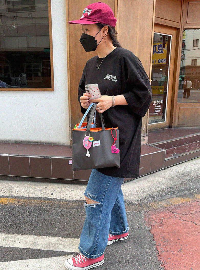韓國直送Jammyfinger Tapo Jelly 11-Inch Mini Bag