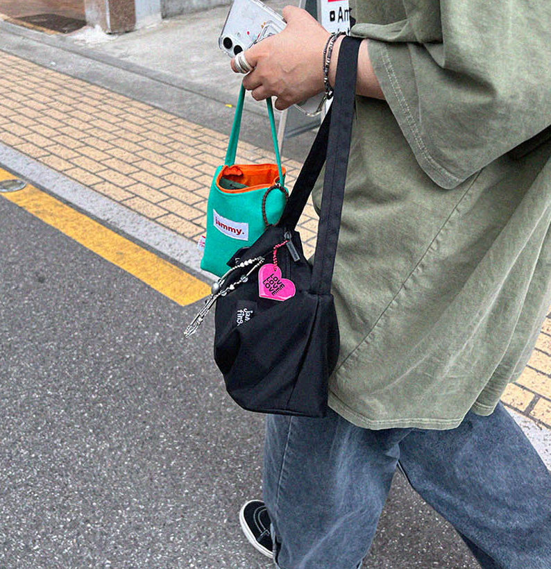 韓國直送Jammyfinger Boat Shoulder Bag