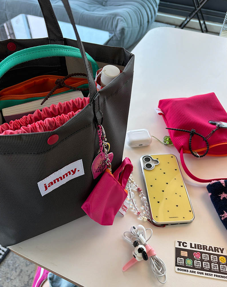 Direct from Korea Jammyfinger Tapo Jelly Tote Bag
