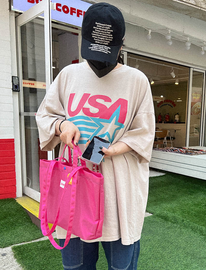 Direct from Korea Jammyfinger Lon - T 2-Way Tumbler Shopper Bag