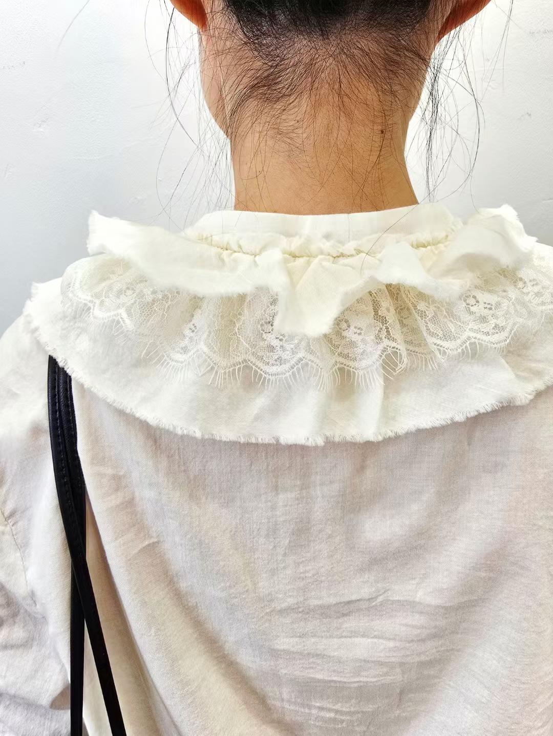 Korea Direct Ruffle Lace Shirt