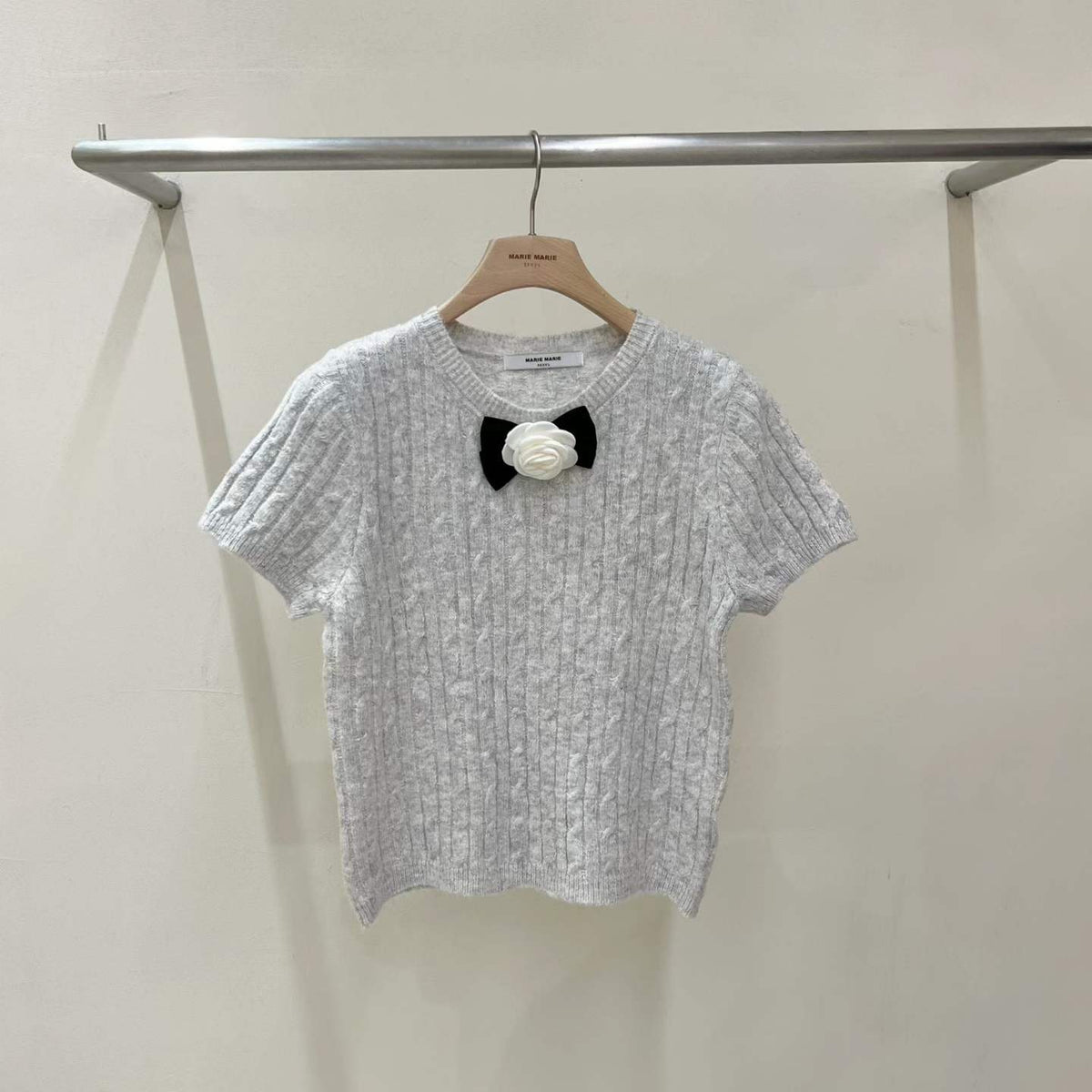 韓國直送Camellia Cable Knit