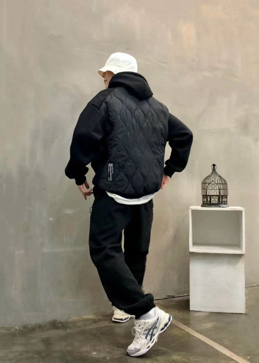 韓國直送2nd ARCHIVE Basic Padded Hoodie - HLY & CHOCCICO