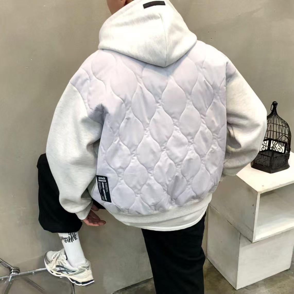 韓國直送2nd ARCHIVE Basic Padded Hoodie - HLY & CHOCCICO