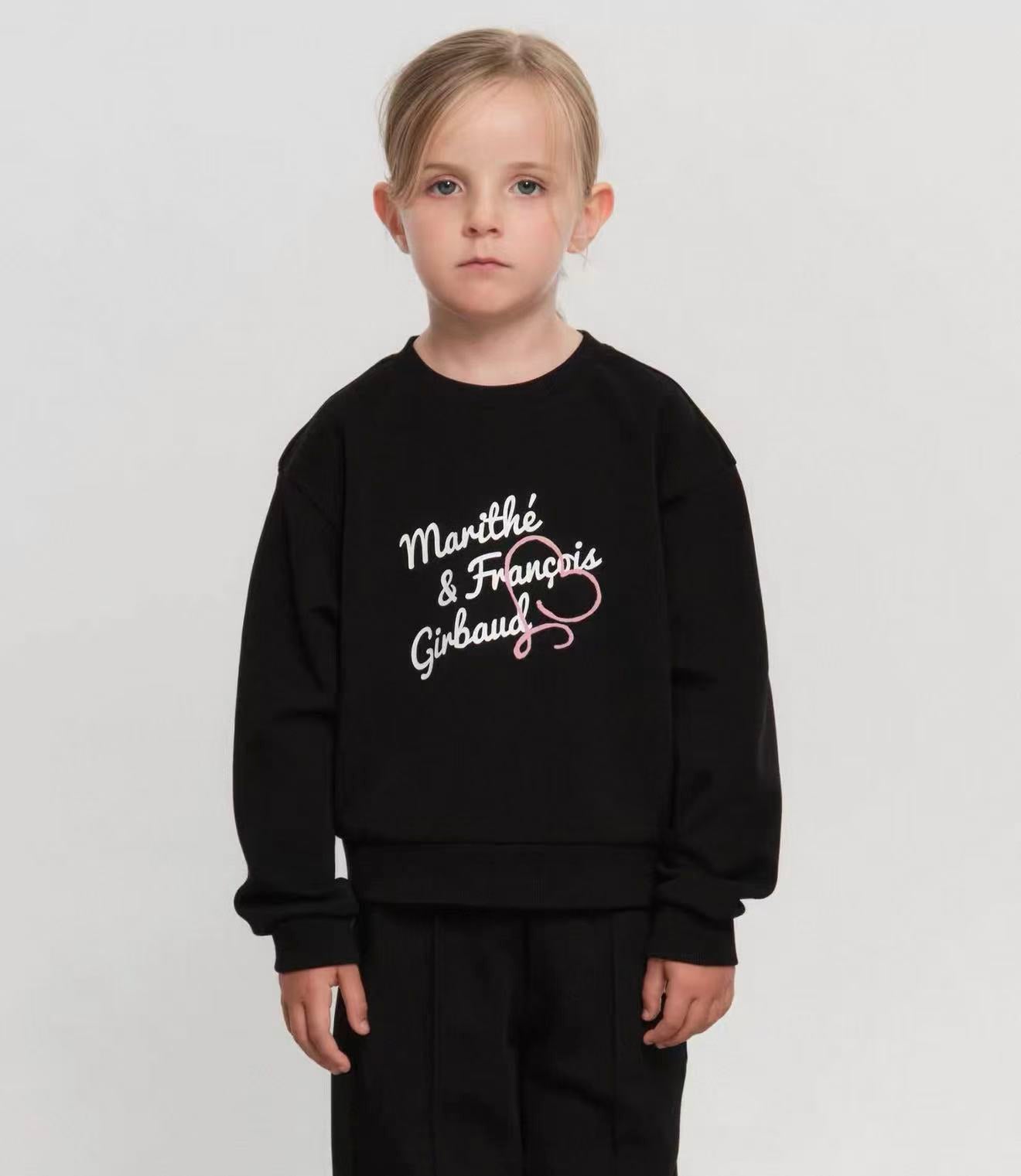 MFG Kids Letter Sweat - HLY & CHOCCICO