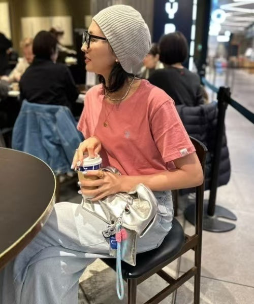 日本直送U.S. POLO ASSN. one-point embroidery compact silhouette basic Tee