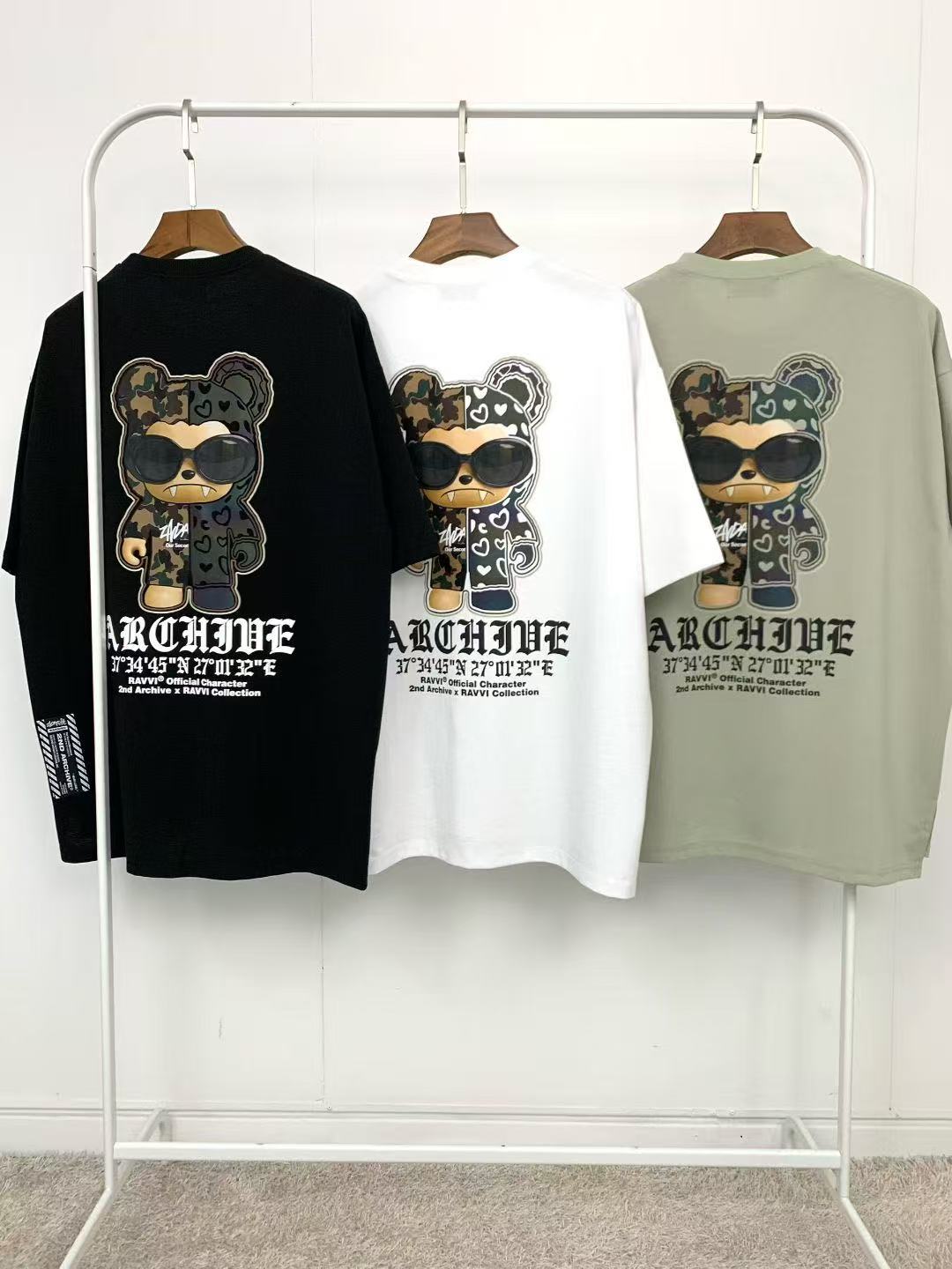 🇰🇷韓國直送🇰🇷 2ND ARCHIVE Glass Ban Tee - HLY & CHOCCICO