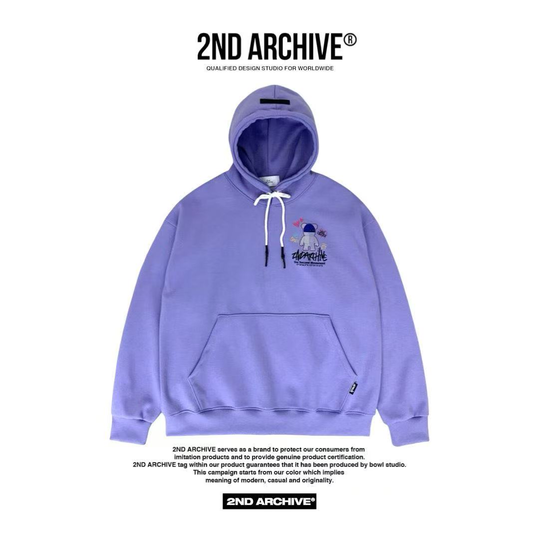 🇰🇷韓國直送🇰🇷 2nd ARCHIVE Colorful Bear Hoodie - HLY & CHOCCICO
