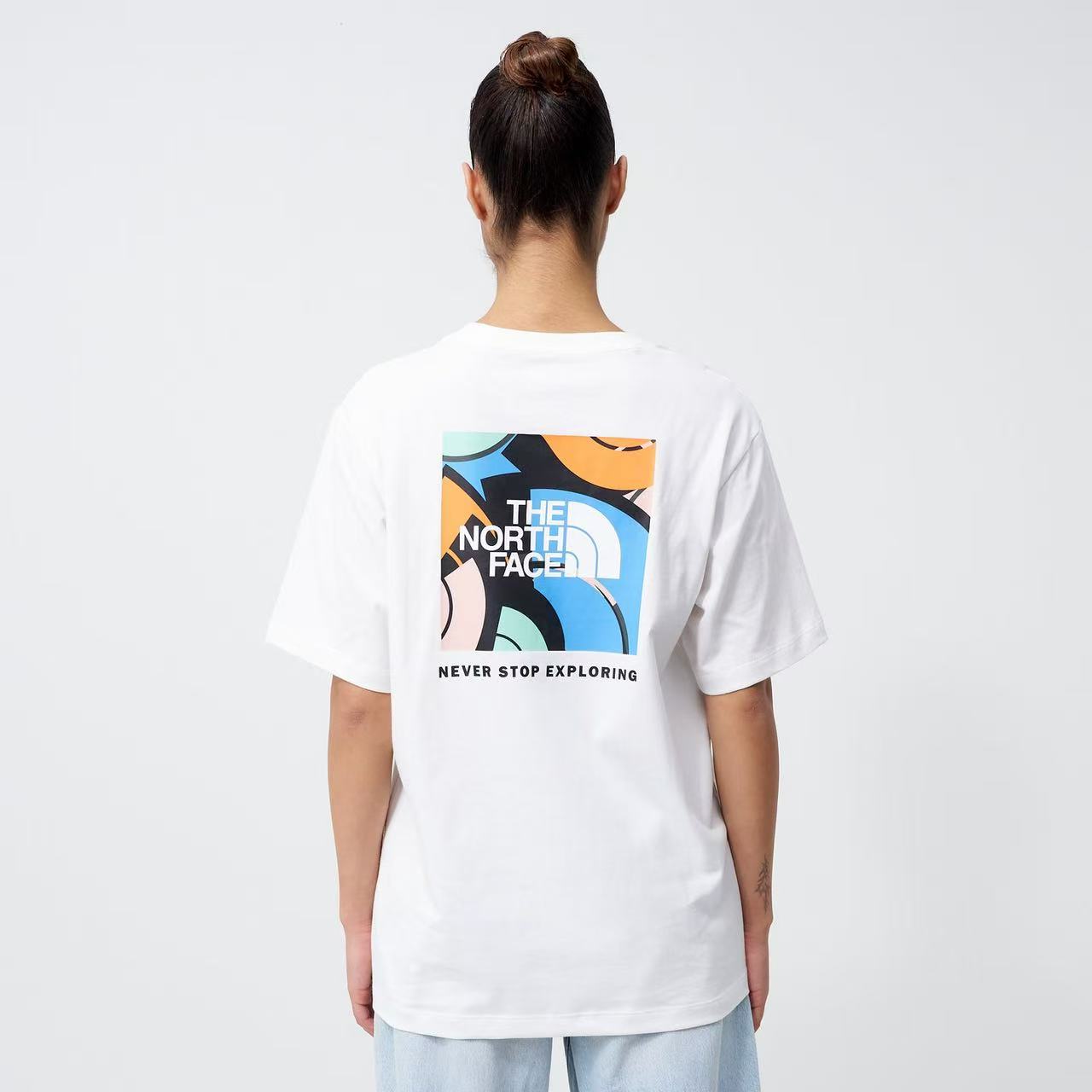 TNF Relaxed Puzzle Box Logo Tee - HLY & CHOCCICO