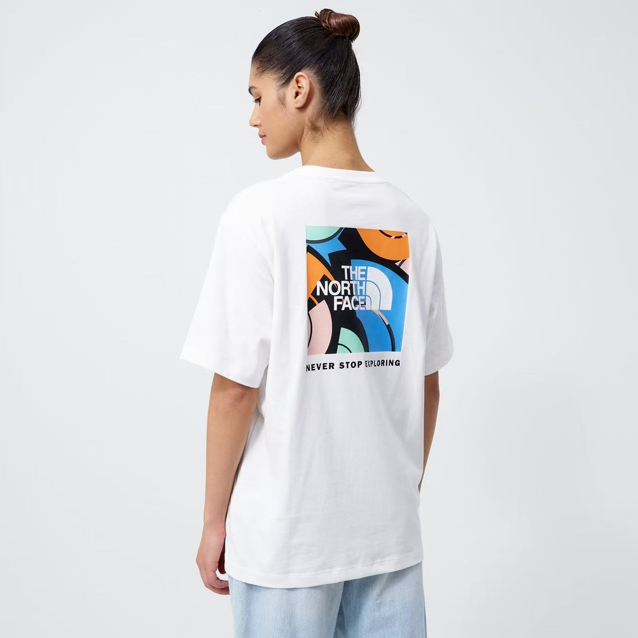 TNF Relaxed Puzzle Box Logo Tee - HLY & CHOCCICO