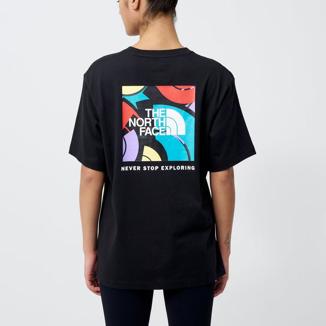 TNF Relaxed Puzzle Box Logo Tee - HLY & CHOCCICO