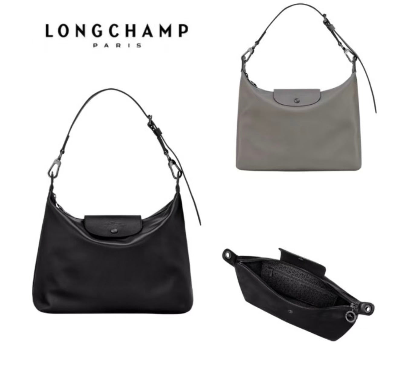 Le Pliage Xtra 半月形單肩包 - HLY & CHOCCICO