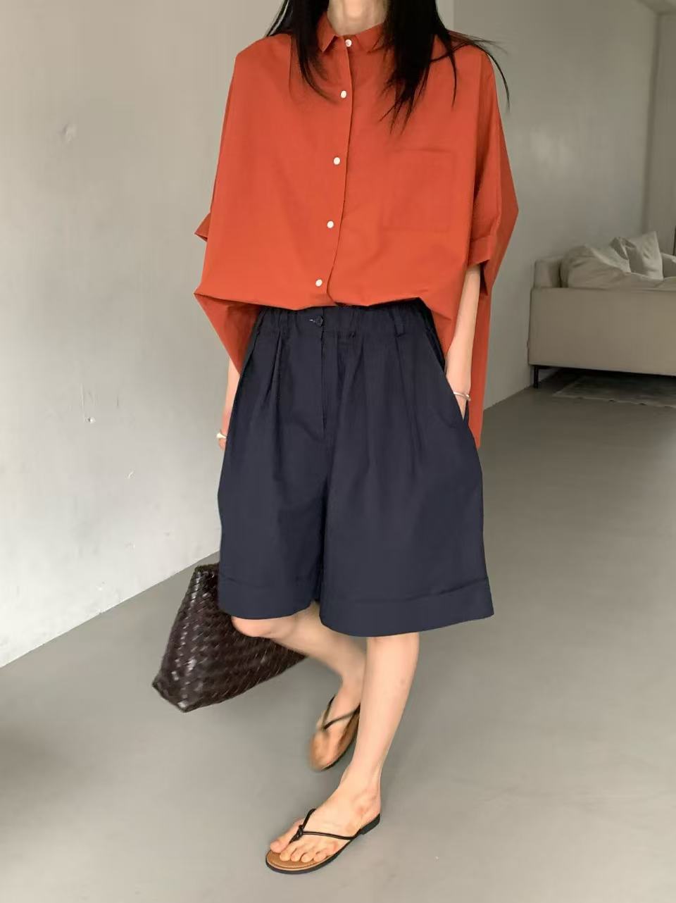 韓國直送Modern Minimalist Shirt / Shorts