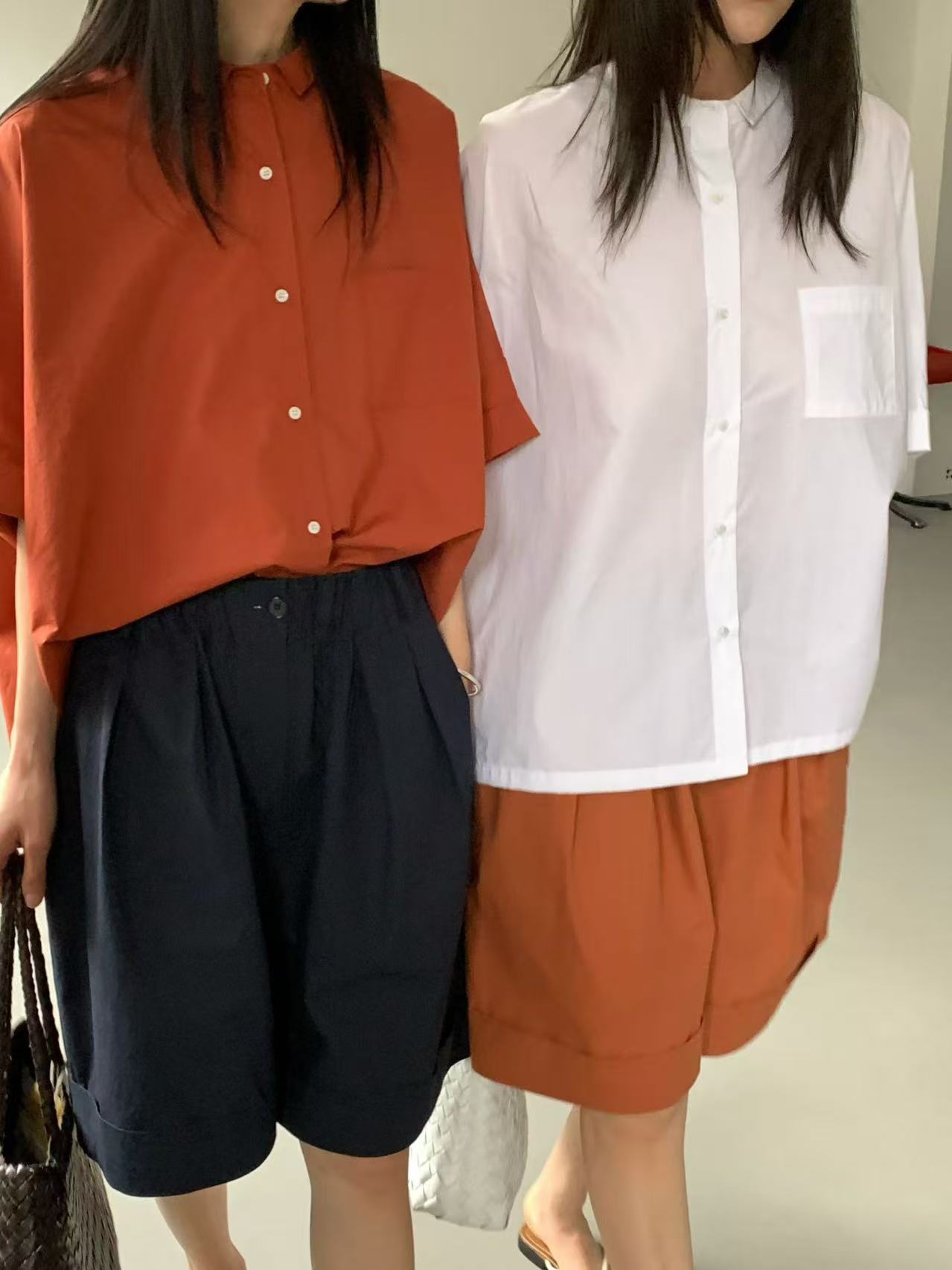 韓國直送Modern Minimalist Shirt / Shorts