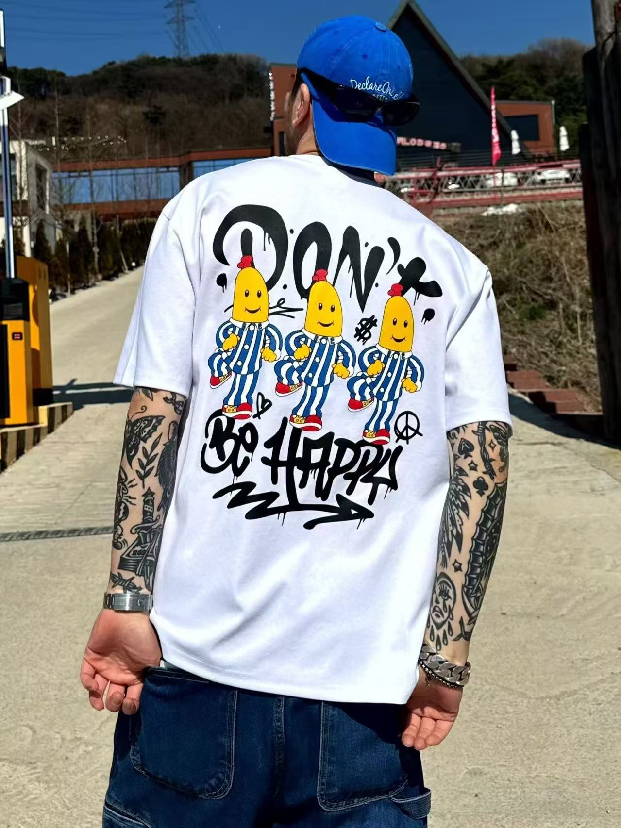 🇰🇷韓國直送🇰🇷 PLUS 82 HIYA Street Banana Graffiti Tee