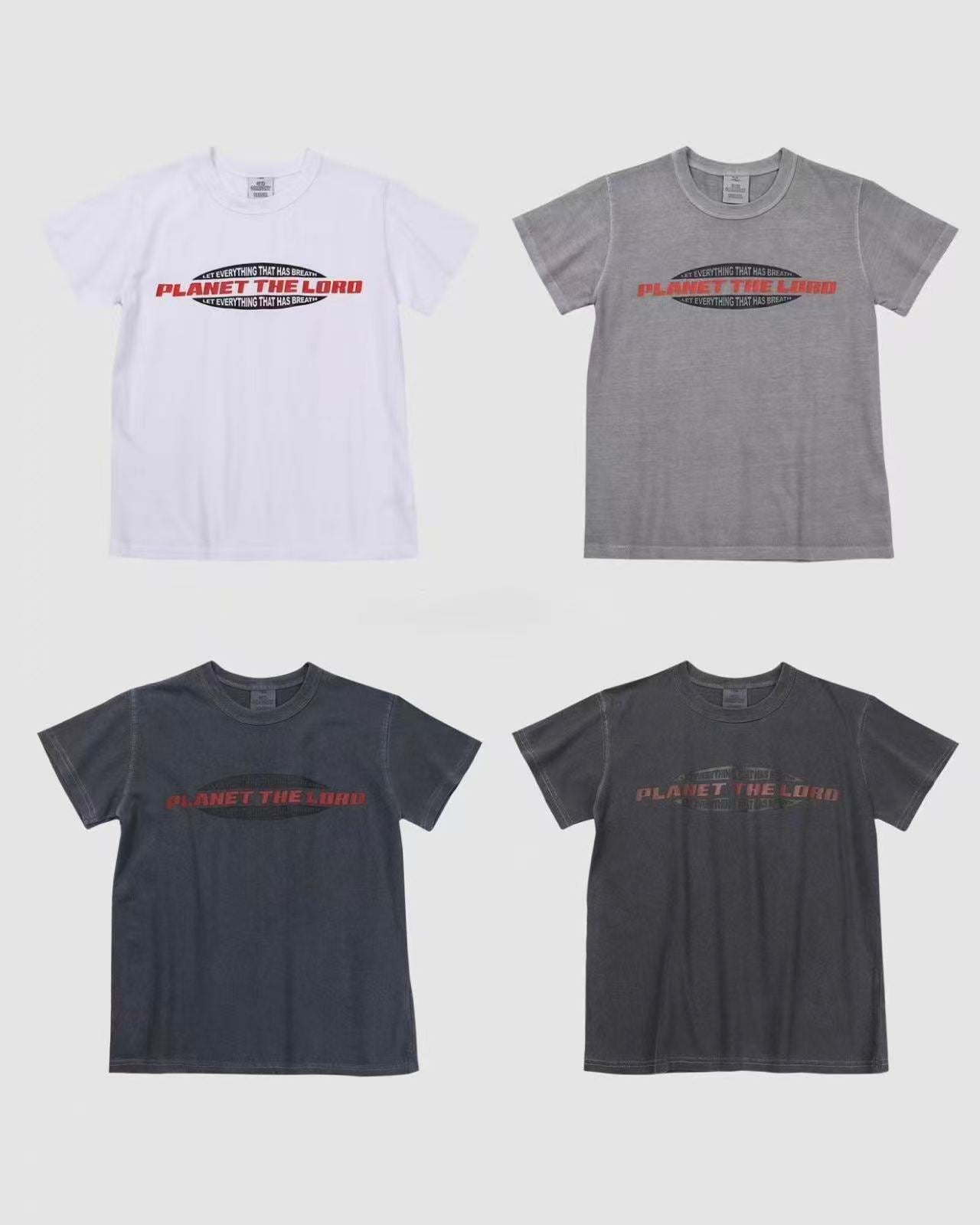 Korean Direct-Shipment Planet Vision Graphic Tee / Jeans
