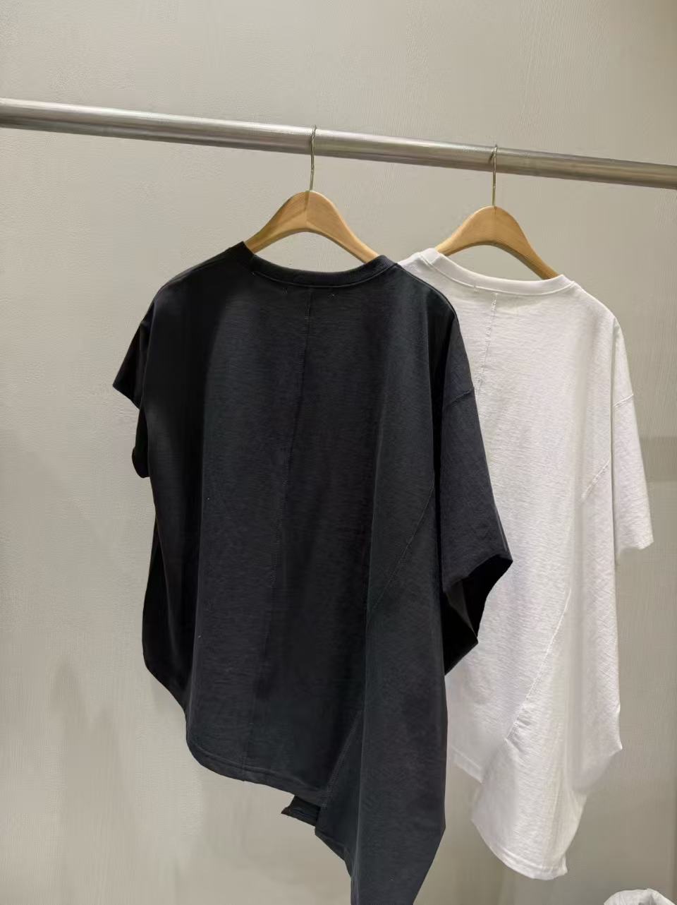 韓國直送Asymmetric "EAGLE" Graphic Oversized Tee / Pants