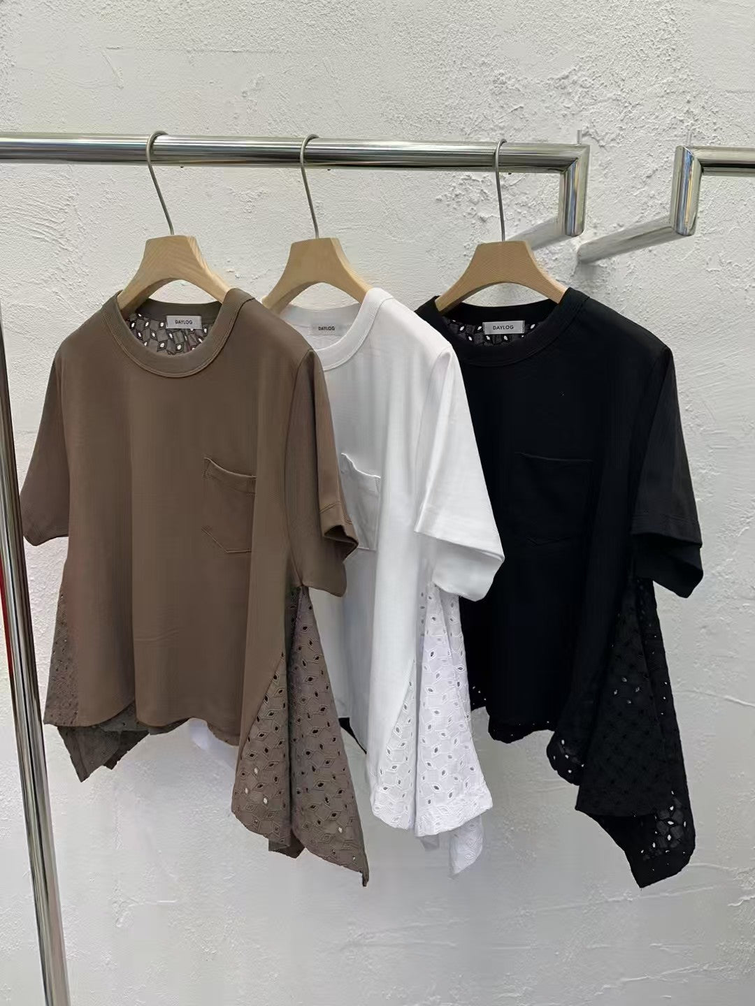 Direct from Korea: Aria Lace-Back Tee / Shorts / Pants