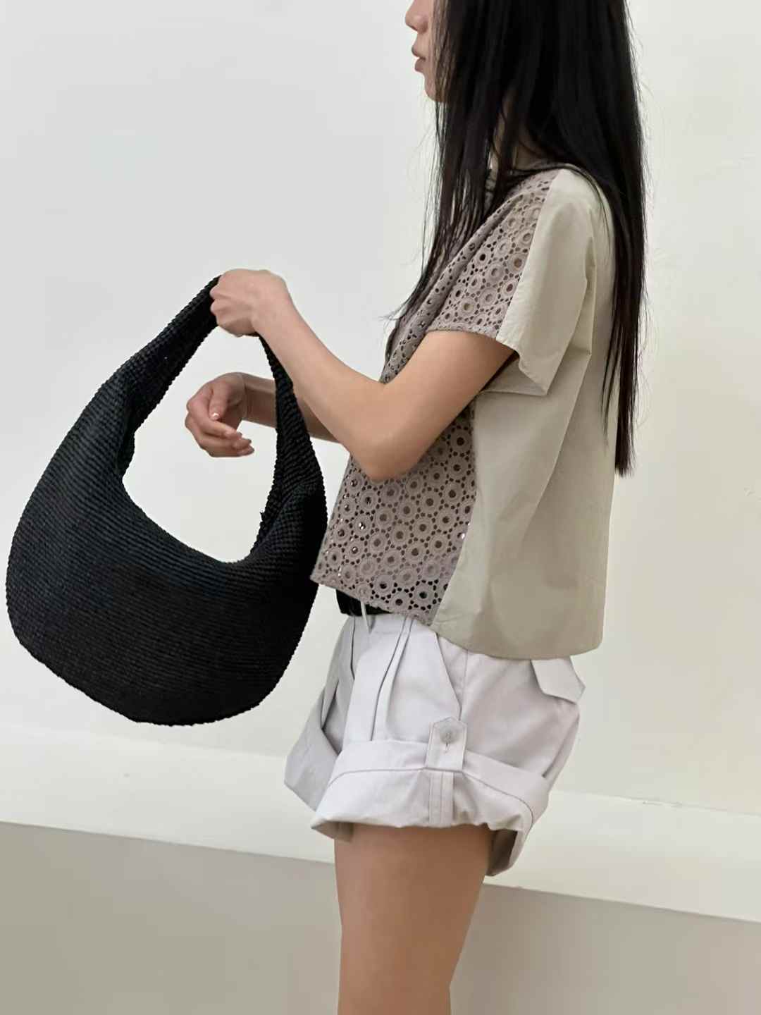 Korea Direct Amélie Floral Eyelet Shirt
