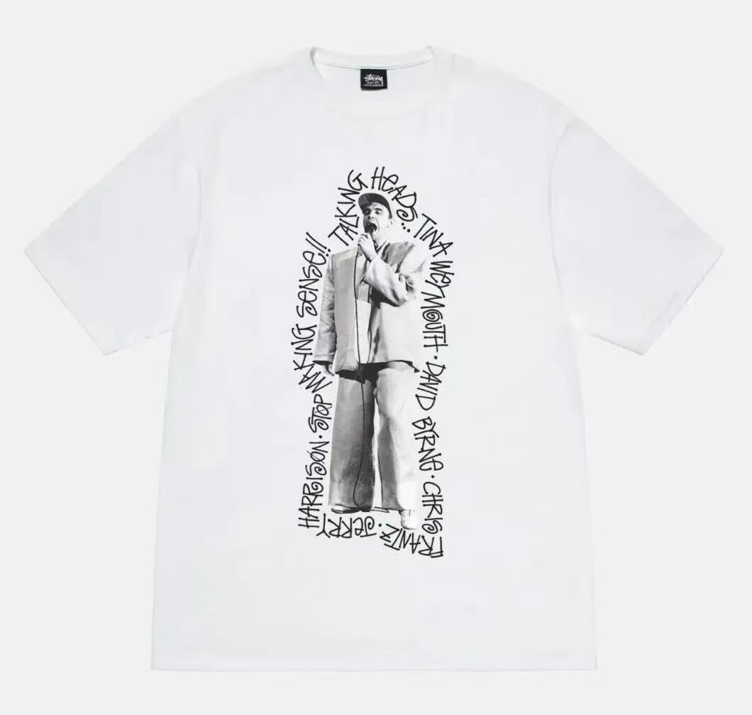 Stussy X Talking Heads Stop Making Sense Tee