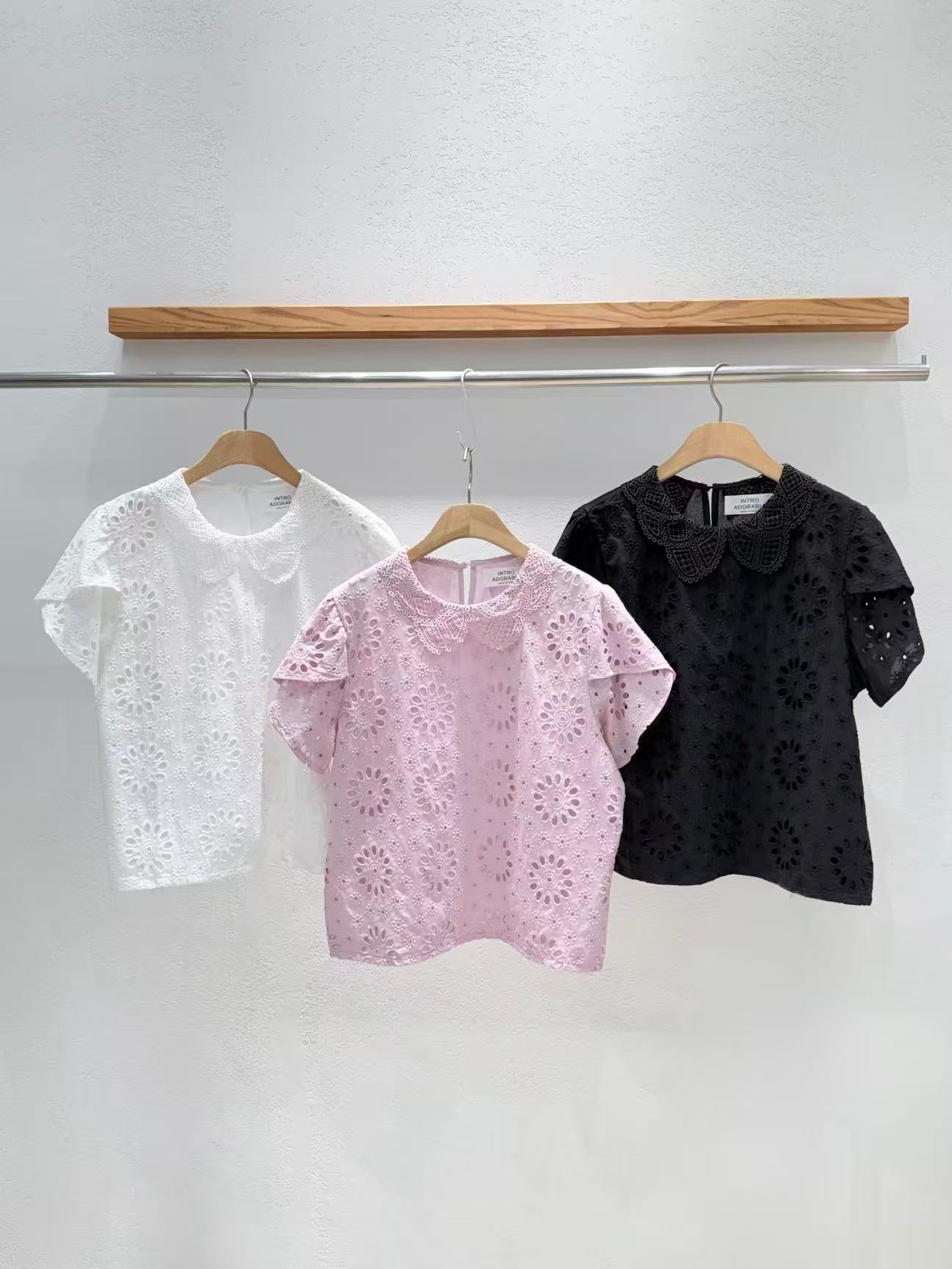 Direct from Korea: French Romance Lace Top
