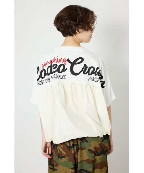 🌟While stocks last🌟Rodeo Crowns Contrasting Logo Tee