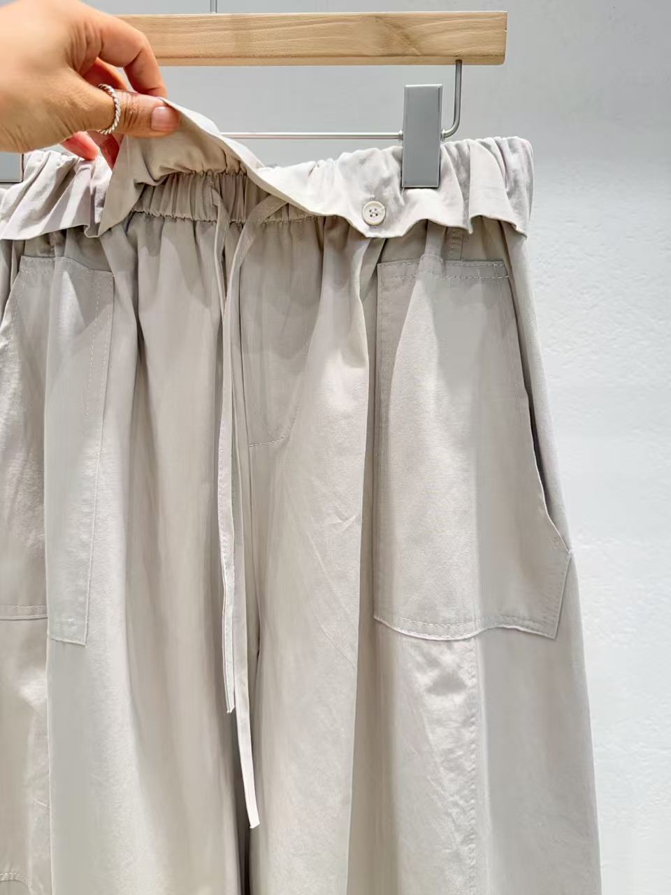 Effortless Pocket Palazzo Pants - Direct from Korea