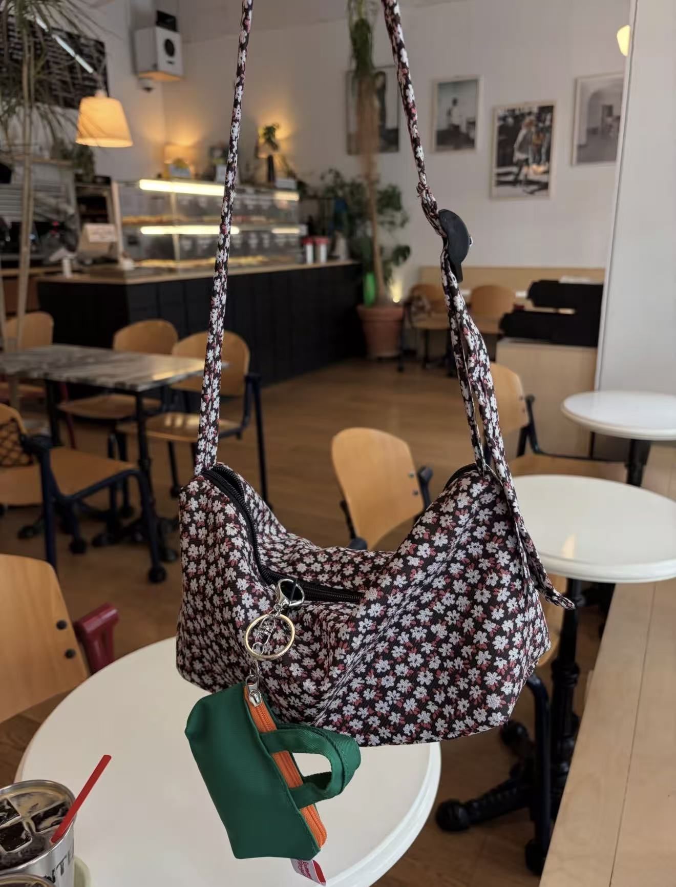 韓國直送Jammyfinger Flower Boat Short Cross Bag -3 Color