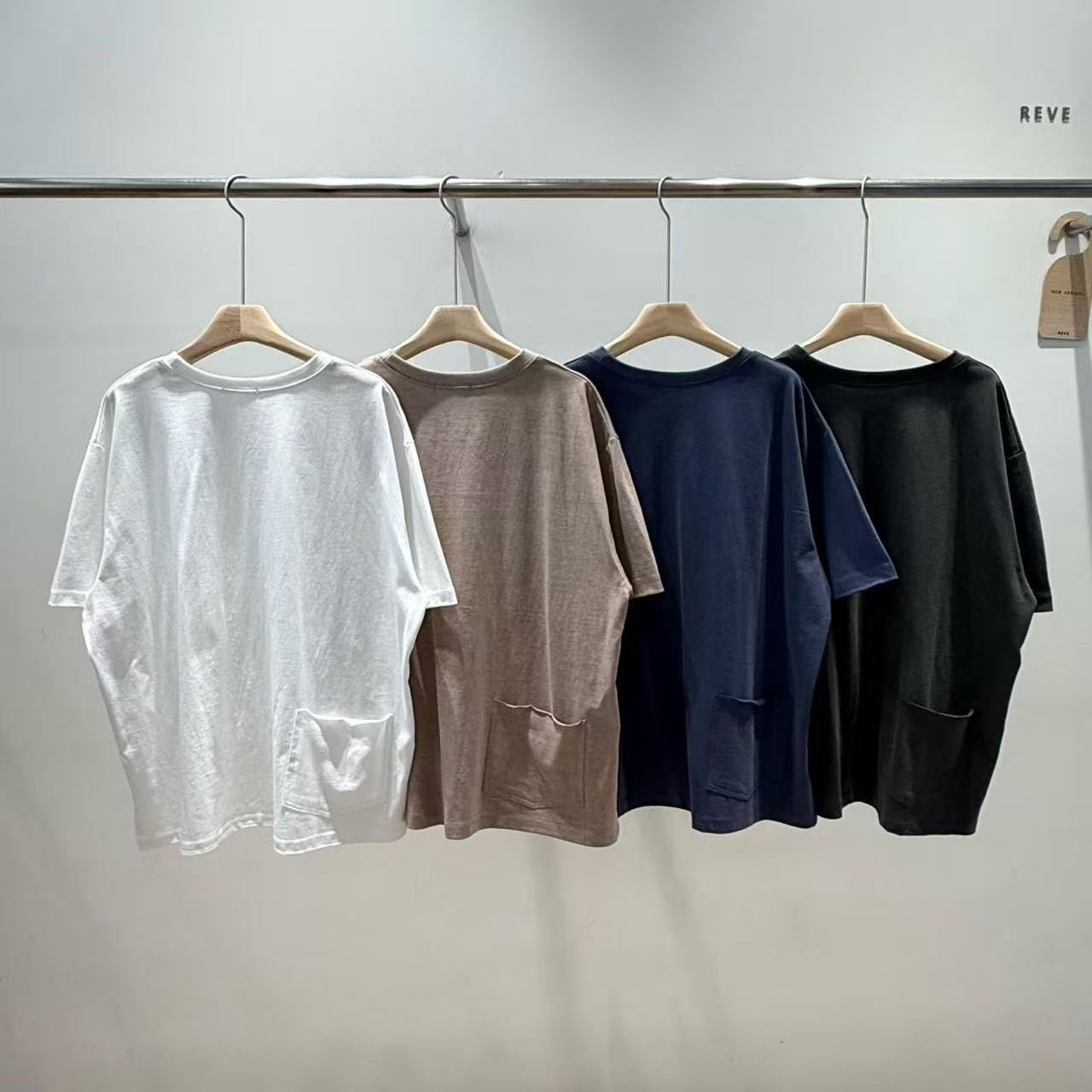 韓國直送Back Pocket Oversized Tee / Cargo Shorts