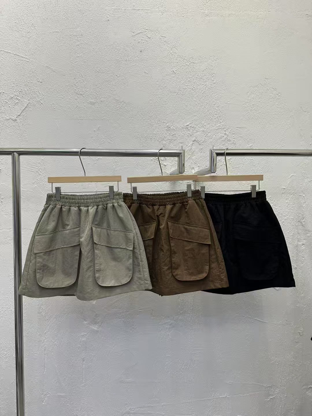 韓國直送Asymmetric Loose Raglan Tee / Shorts