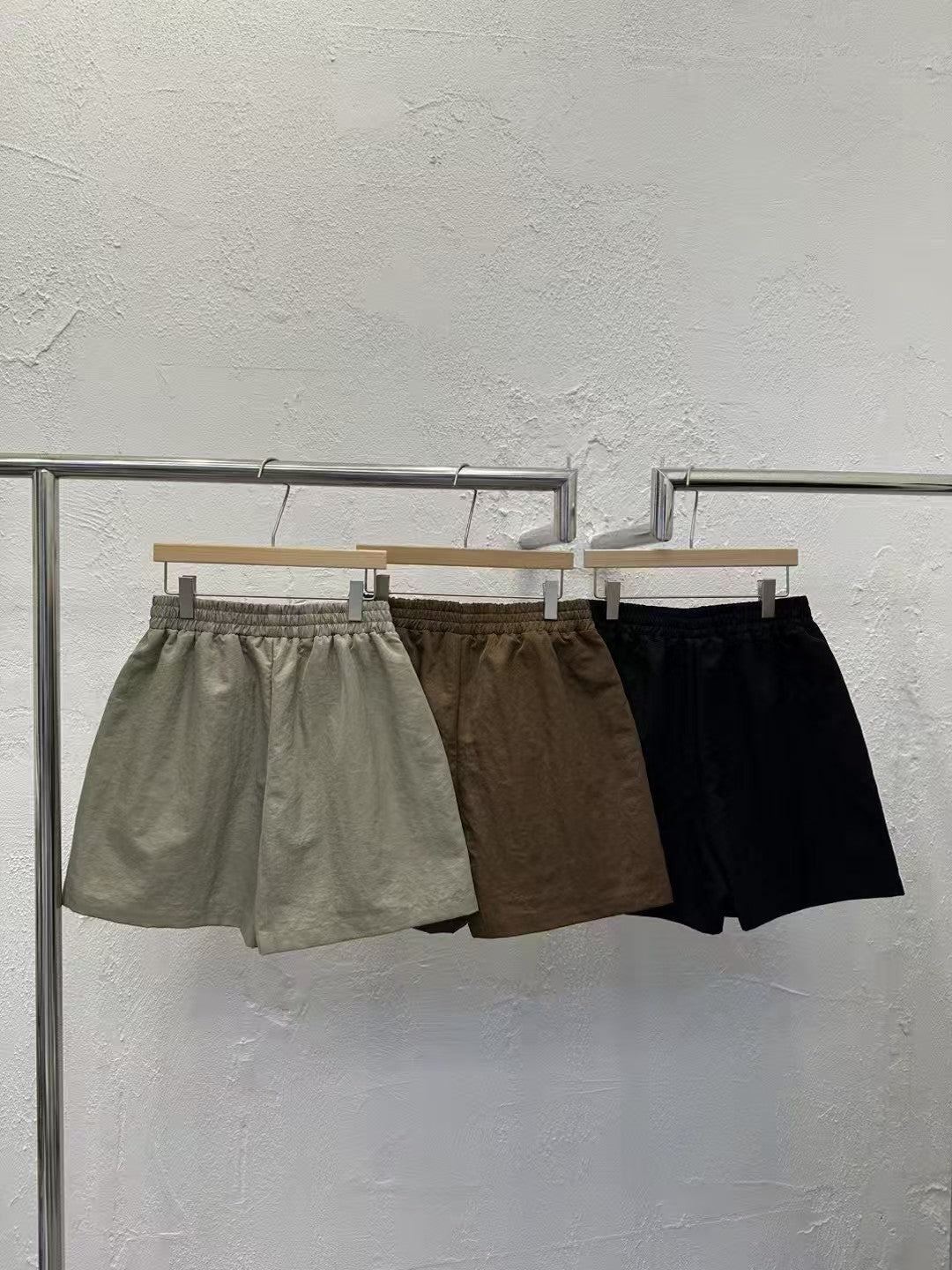 韓國直送Asymmetric Loose Raglan Tee / Shorts