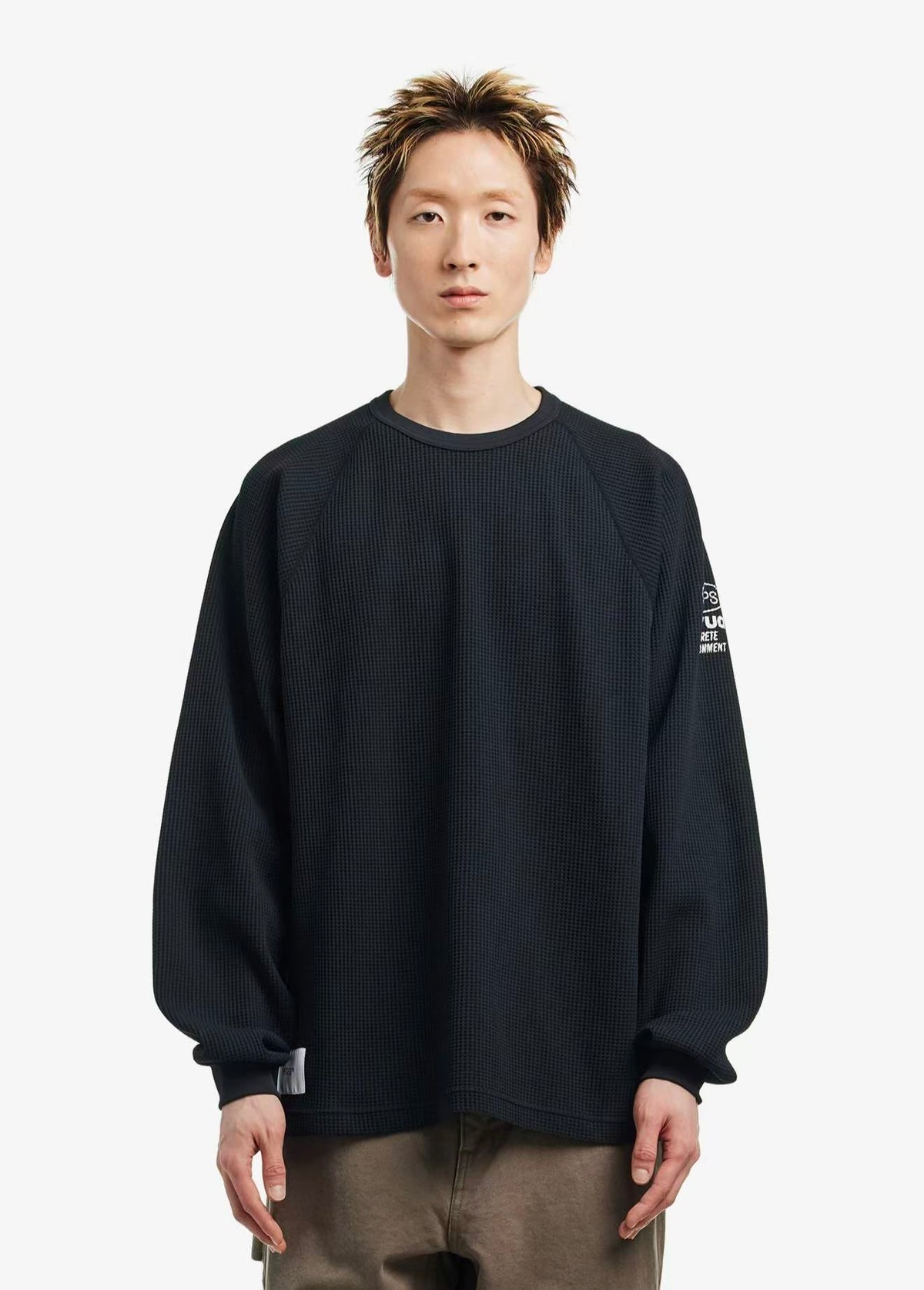 Wtaps Waffle Ls Poly Tee