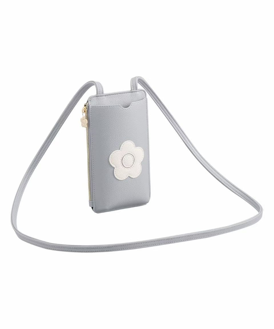 日本直送Mary Quant Daisy Patch Mobile Shoulder Bag