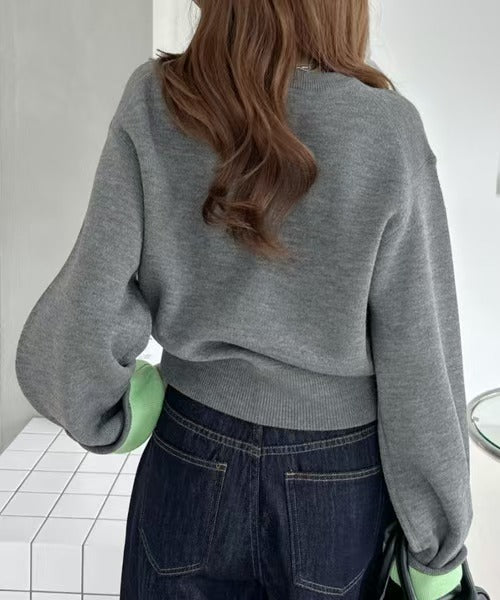 日本直送U.S. POLO ASSN 別注款 Gusseted Cuff, Two-Tone Sweatshirt-Like Knit 🌟貨期4 星期🌟