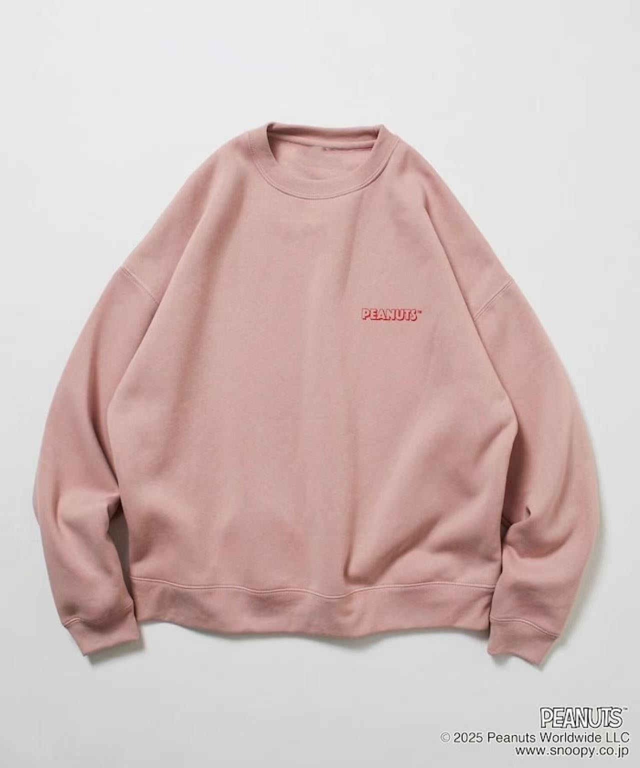 25AW Peanuts Back Print Crew Neck Sweatshirt - HLY & CHOCCICO