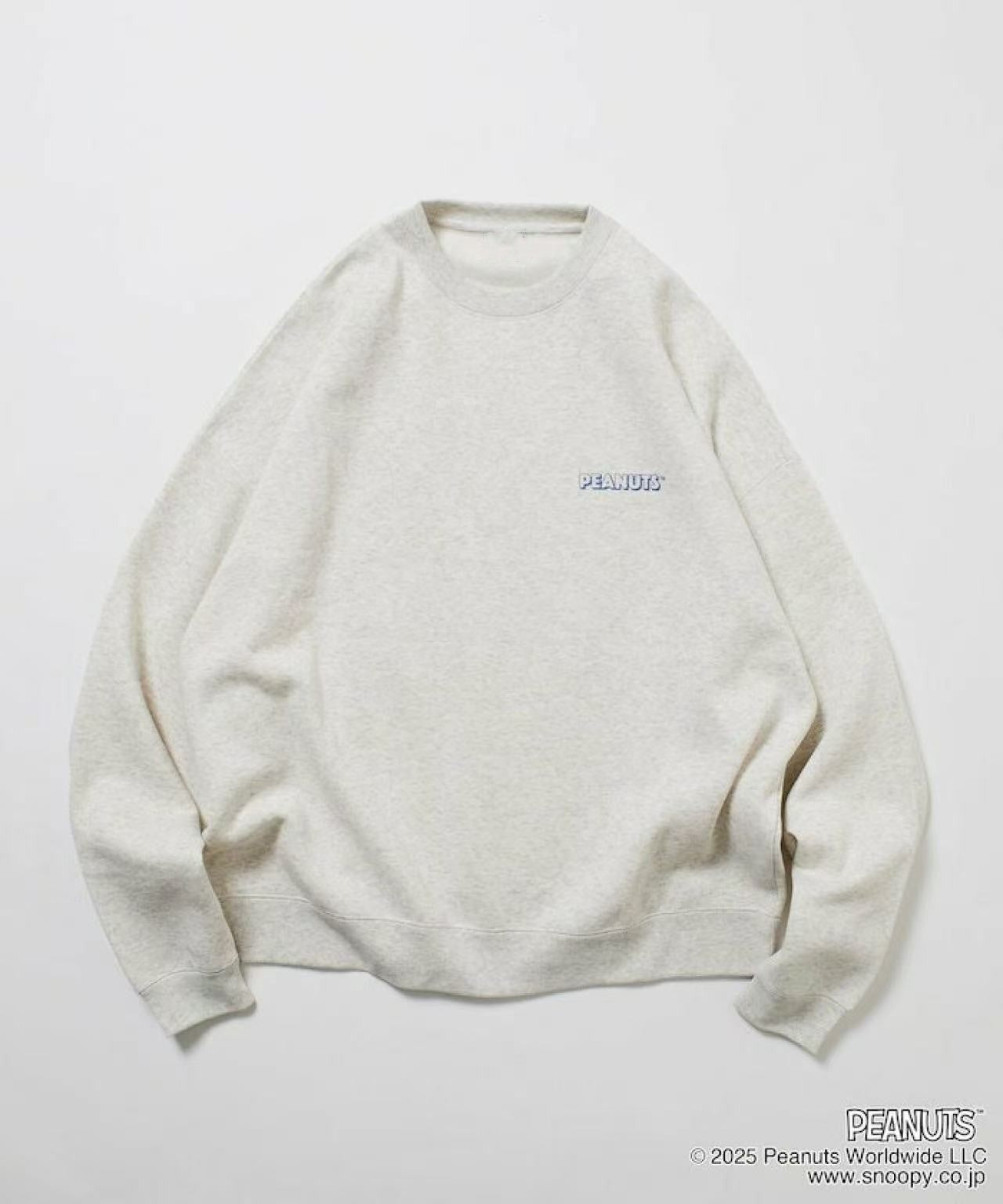 25AW Peanuts Back Print Crew Neck Sweatshirt - HLY & CHOCCICO
