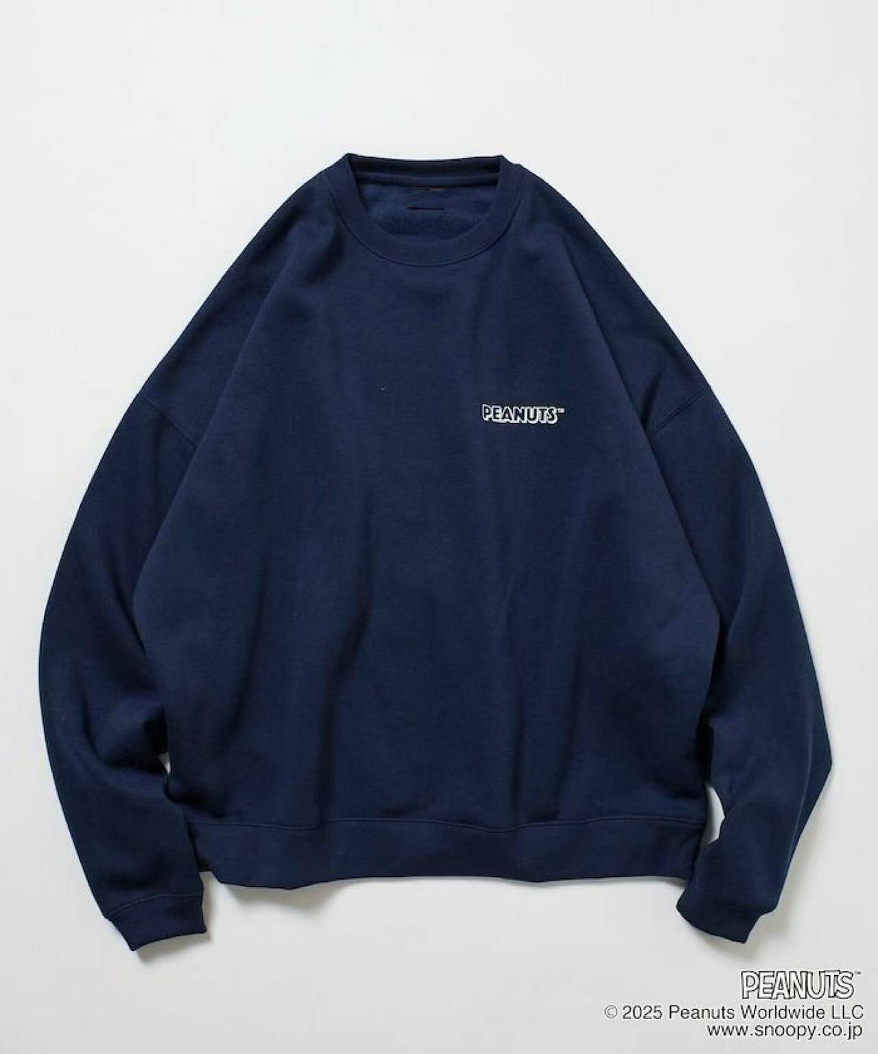 25AW Peanuts Back Print Crew Neck Sweatshirt - HLY & CHOCCICO