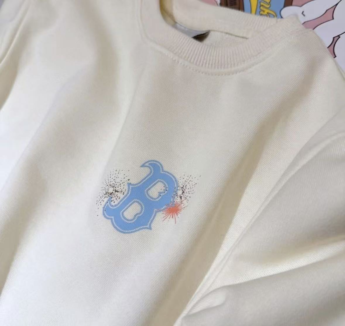 ⚡️限時優惠⚡25秋冬新款MLB 印花圓領衛衣 - HLY & CHOCCICO