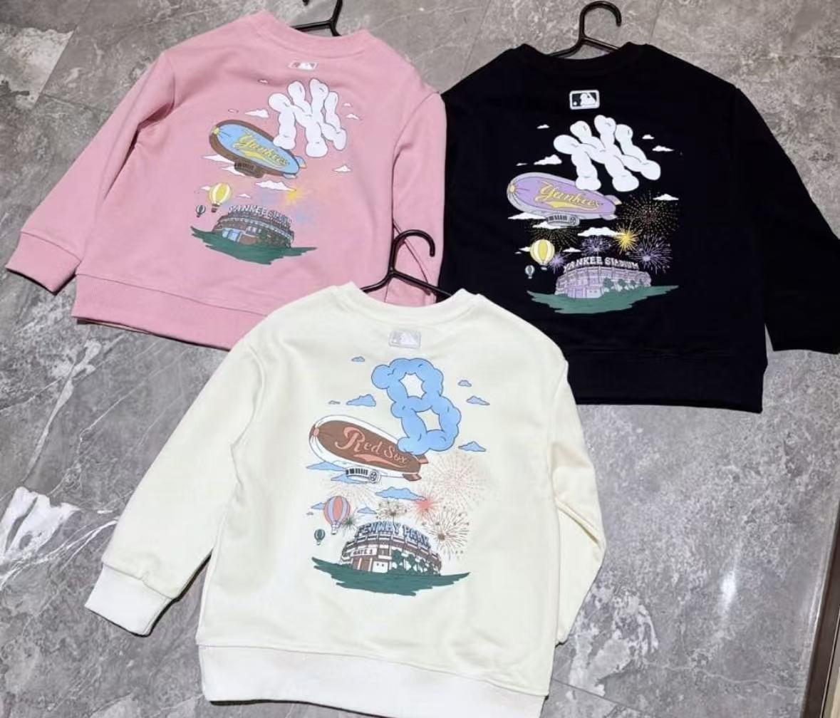 ⚡️限時優惠⚡25秋冬新款MLB 印花圓領衛衣 - HLY & CHOCCICO