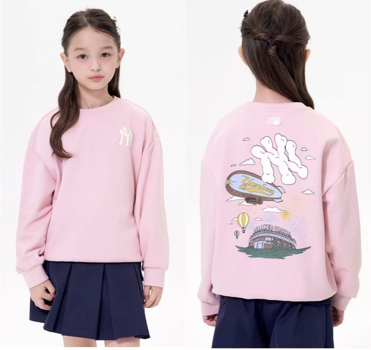 ⚡️限時優惠⚡25秋冬新款MLB 印花圓領衛衣 - HLY & CHOCCICO