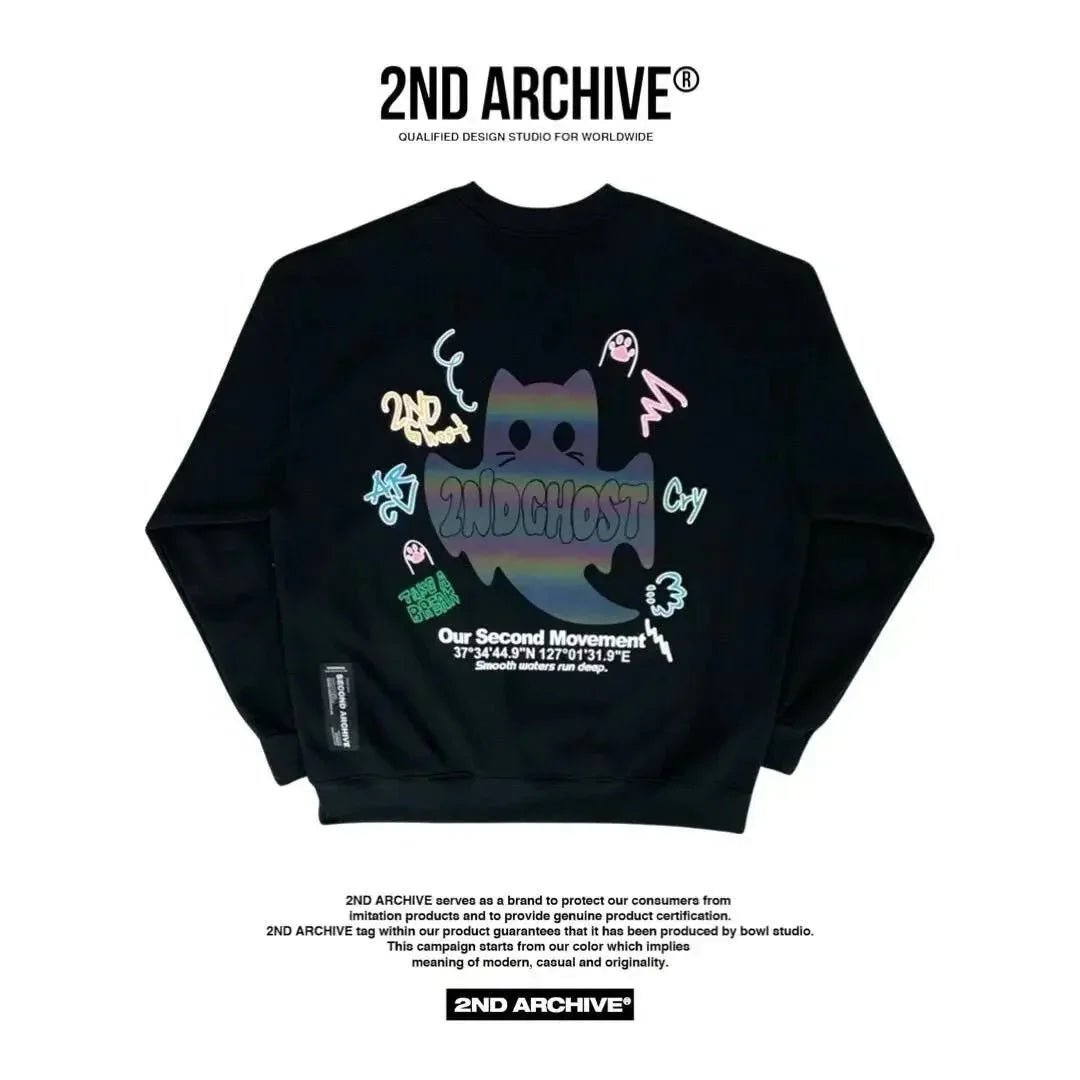 韓國直送🇰🇷 2ND ARCHIVE 2nd Ghost Sweatshirt - HLY & CHOCCICO