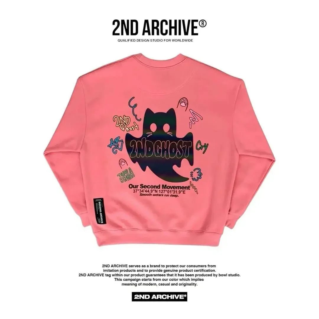 韓國直送🇰🇷 2ND ARCHIVE 2nd Ghost Sweatshirt - HLY & CHOCCICO