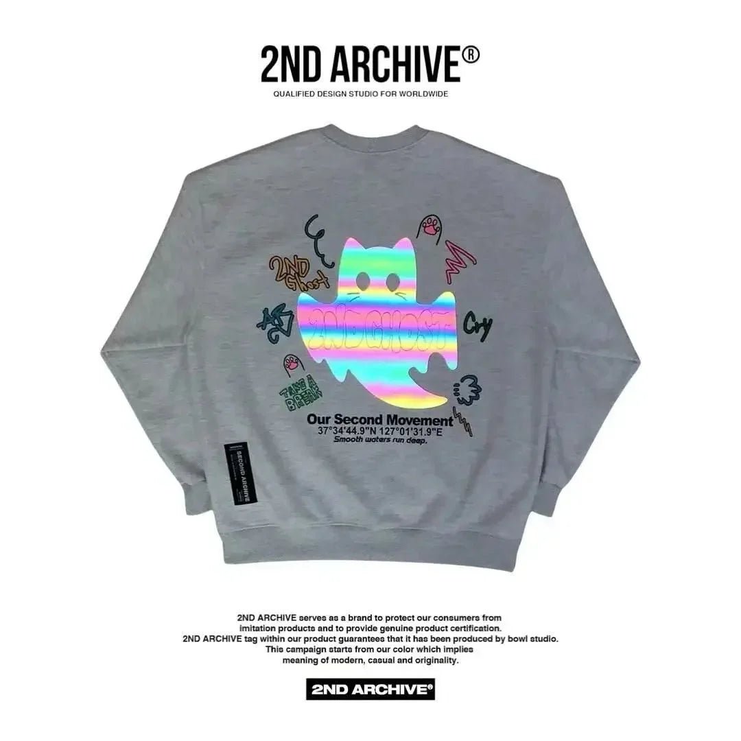 韓國直送🇰🇷 2ND ARCHIVE 2nd Ghost Sweatshirt - HLY & CHOCCICO
