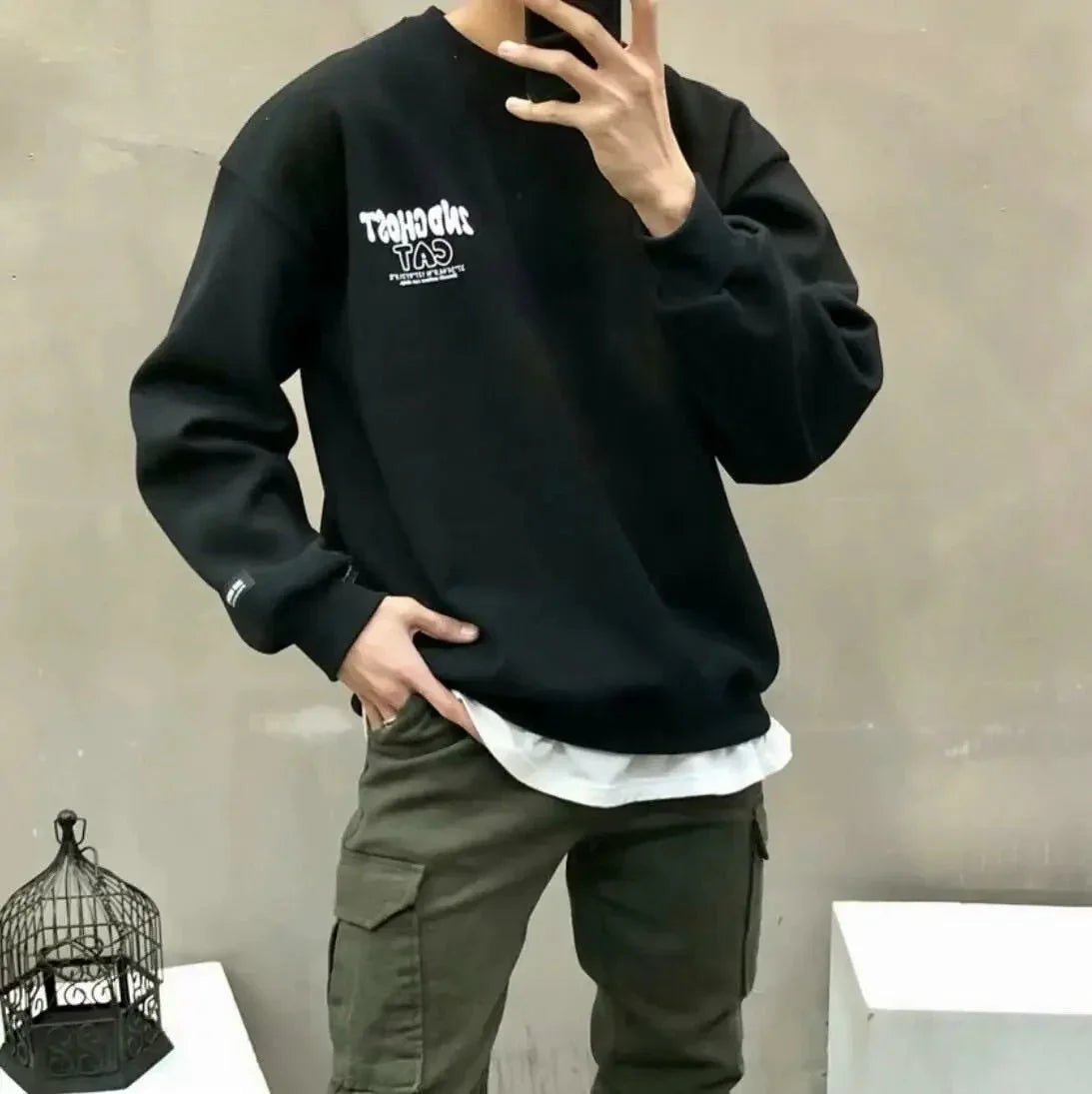 韓國直送🇰🇷 2ND ARCHIVE 2nd Ghost Sweatshirt - HLY & CHOCCICO