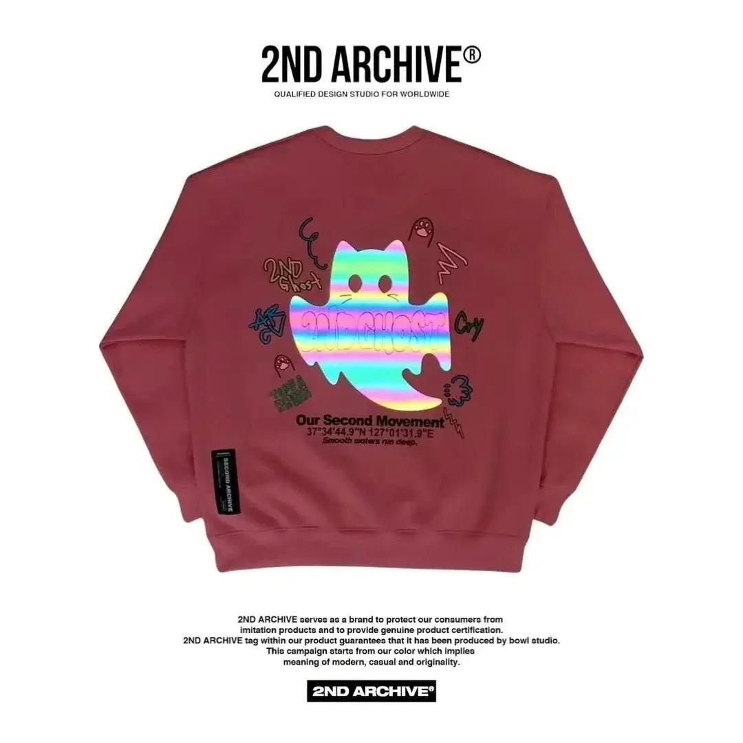 韓國直送🇰🇷 2ND ARCHIVE 2nd Ghost Sweatshirt - HLY & CHOCCICO
