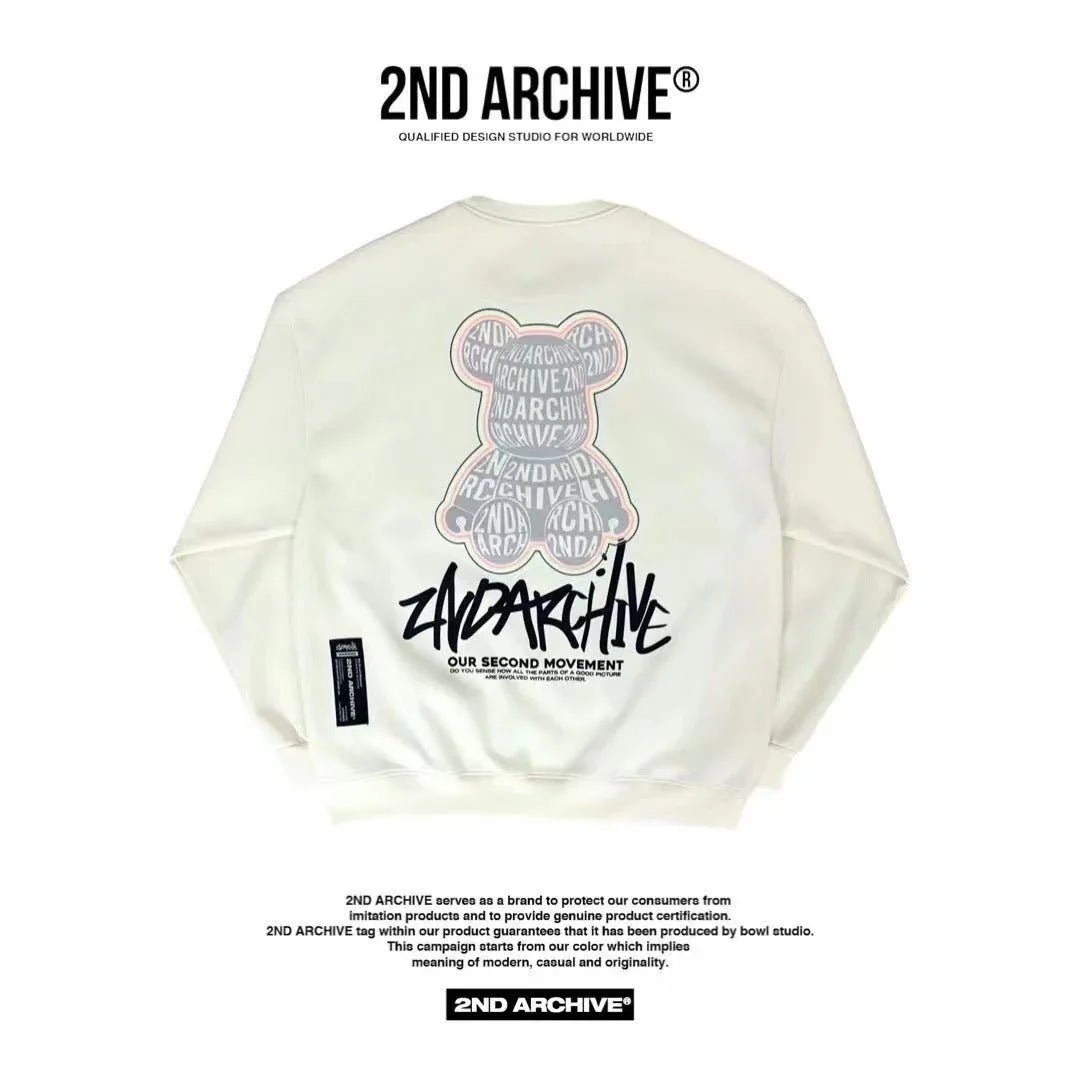 韓國直送🇰🇷 2ND ARCHIVE Alphabet Bear Hoodies - HLY & CHOCCICO