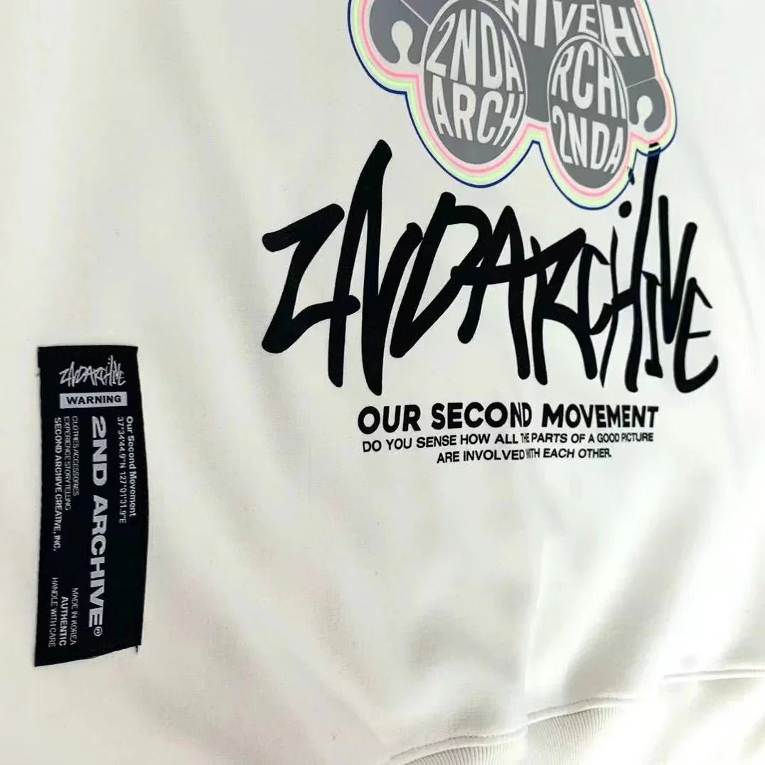 韓國直送🇰🇷 2ND ARCHIVE Alphabet Bear Hoodies - HLY & CHOCCICO