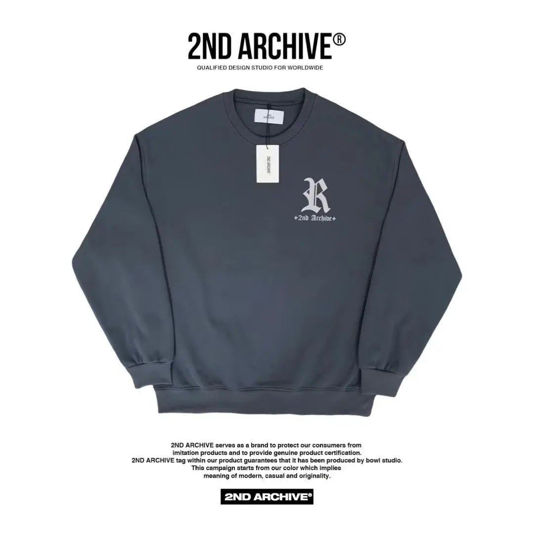 ้ๅ็ด้๐ฐ๐ท 2ND ARCHIVE Authentic 3M Scotch Fleece Sweatshirt - HLY & CHOCCICO