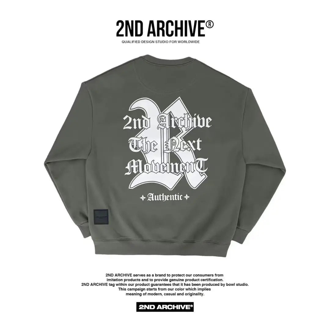 ้ๅ็ด้๐ฐ๐ท 2ND ARCHIVE Authentic 3M Scotch Fleece Sweatshirt - HLY & CHOCCICO